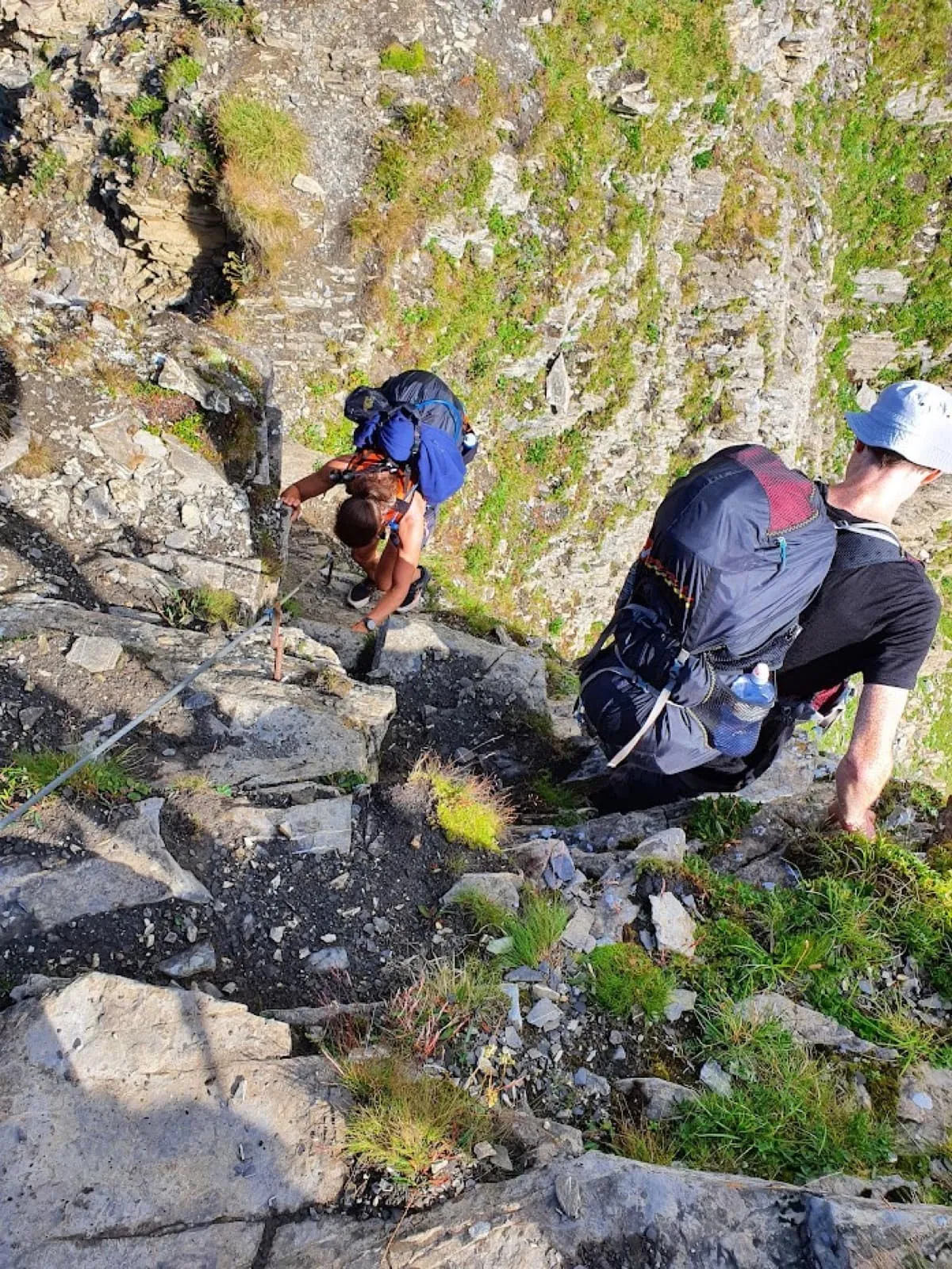 Alpines(T5!) Hike&Fly, Gratwanderung von Planplatten zum Hochstollen
