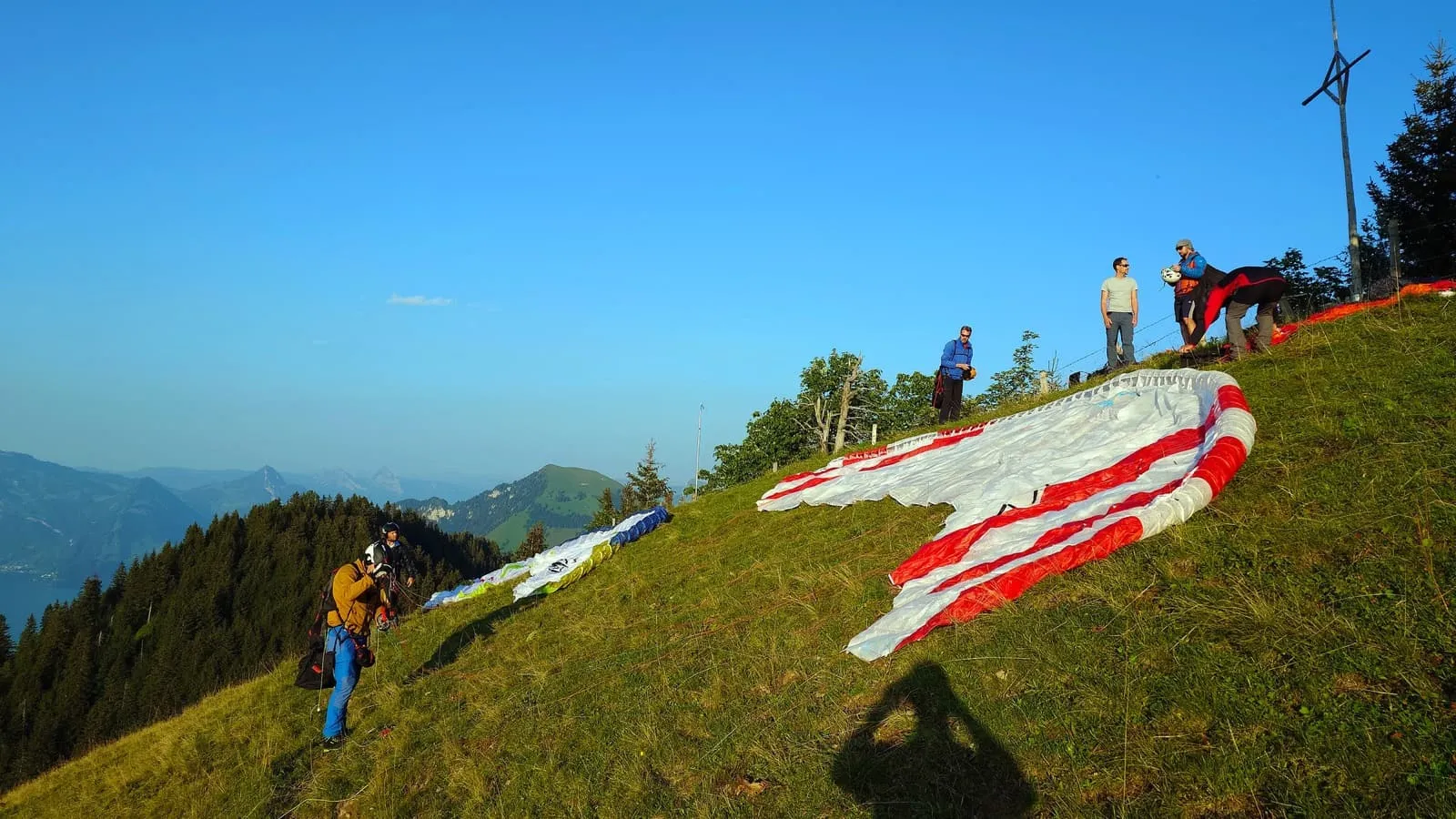 Abendsoaring Stanserhorn