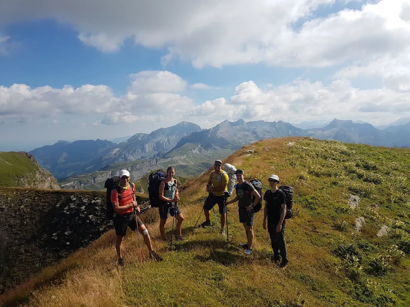 Alpines(T5!) Hike&Fly, Gratwanderung von Planplatten zum Hochstollen