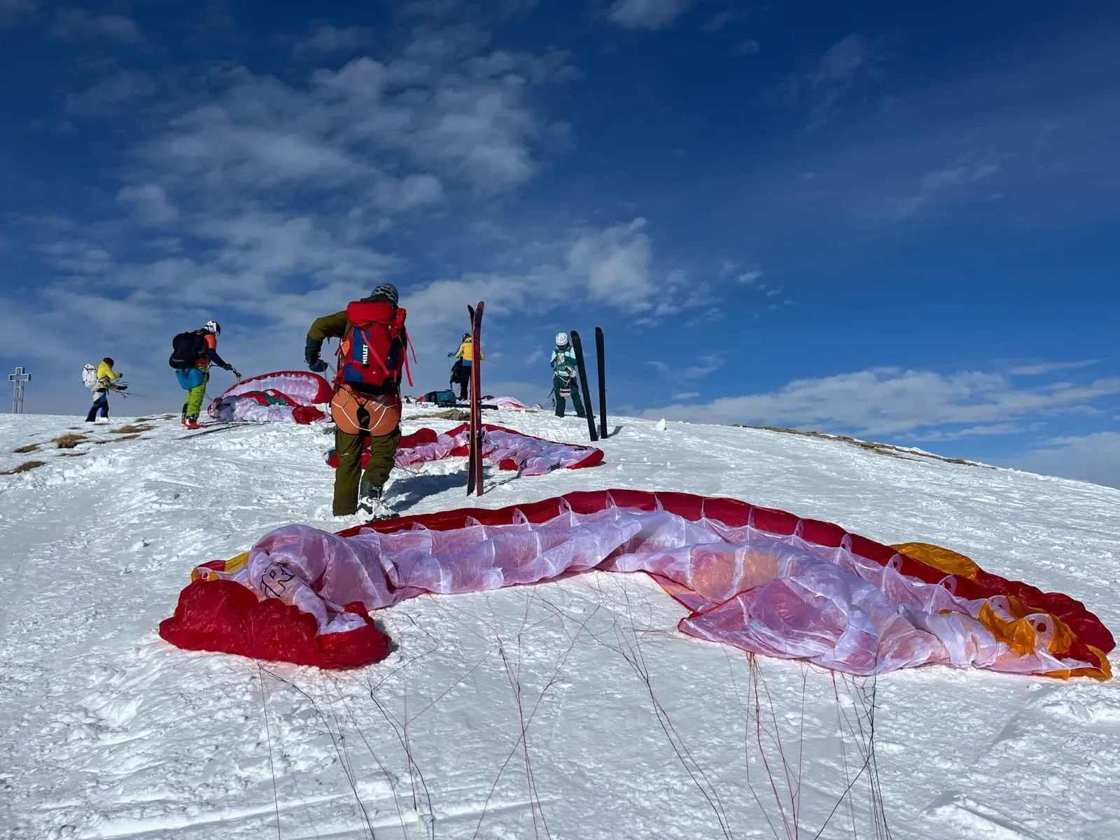 Hüttentour, Ski&Fly
