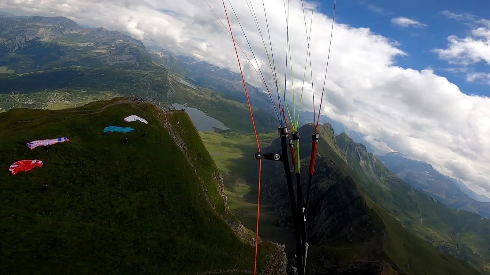 Alpines(T5!) Hike&Fly, Gratwanderung von Planplatten zum Hochstollen