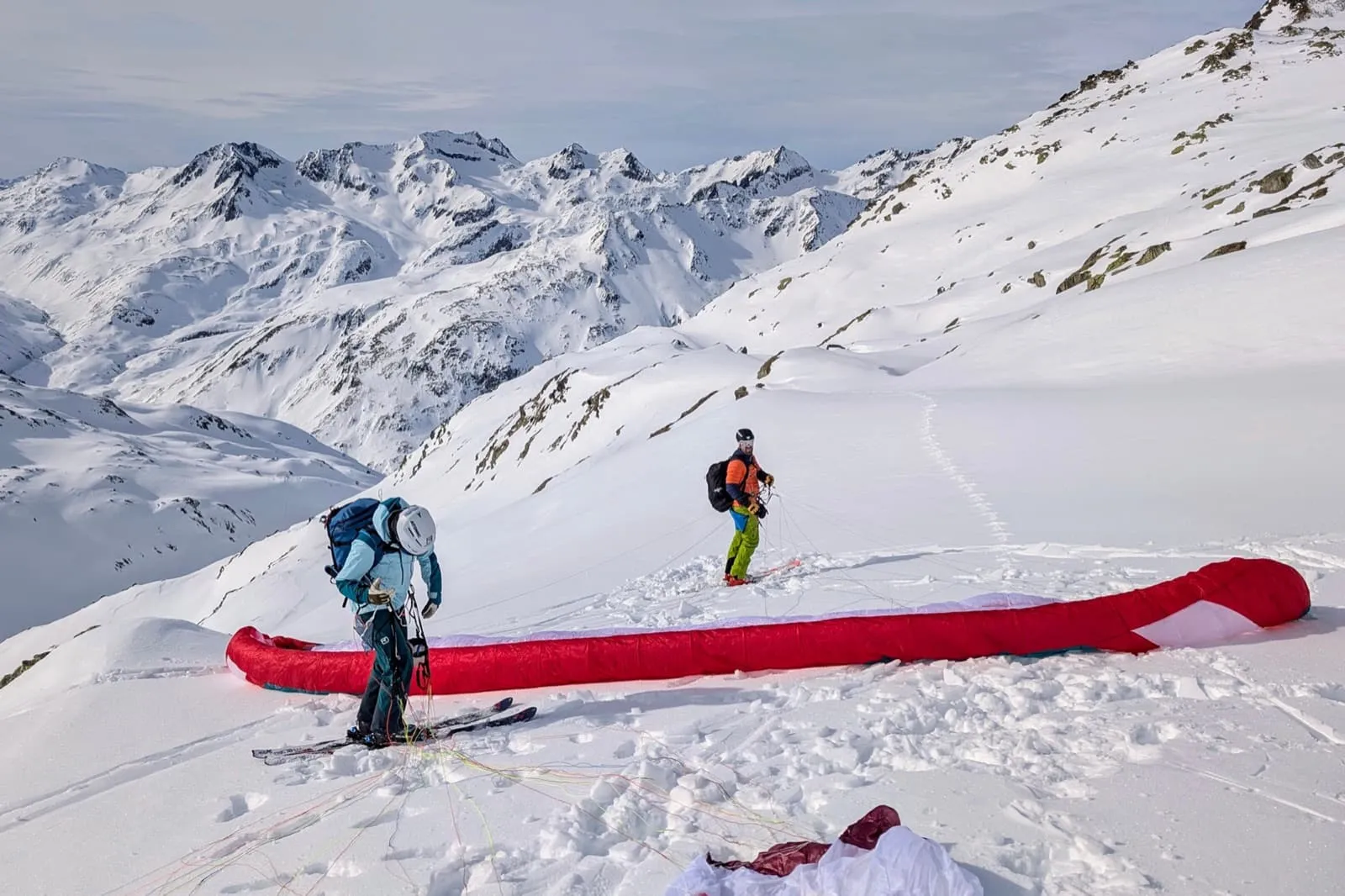 Hüttentour, Ski&Fly
